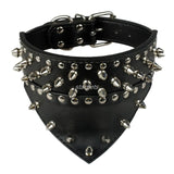 Collars Leather Spiked Studded Collar