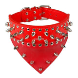 Collars Leather Spiked Studded Collar