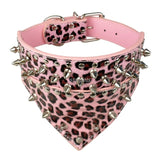 Collars Leather Spiked Studded Collar